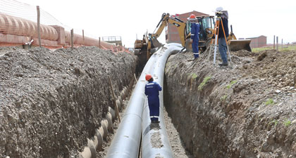 Construcción de Obras de desagüe y alcantarillado en zonas rurales, Maquinpe Group